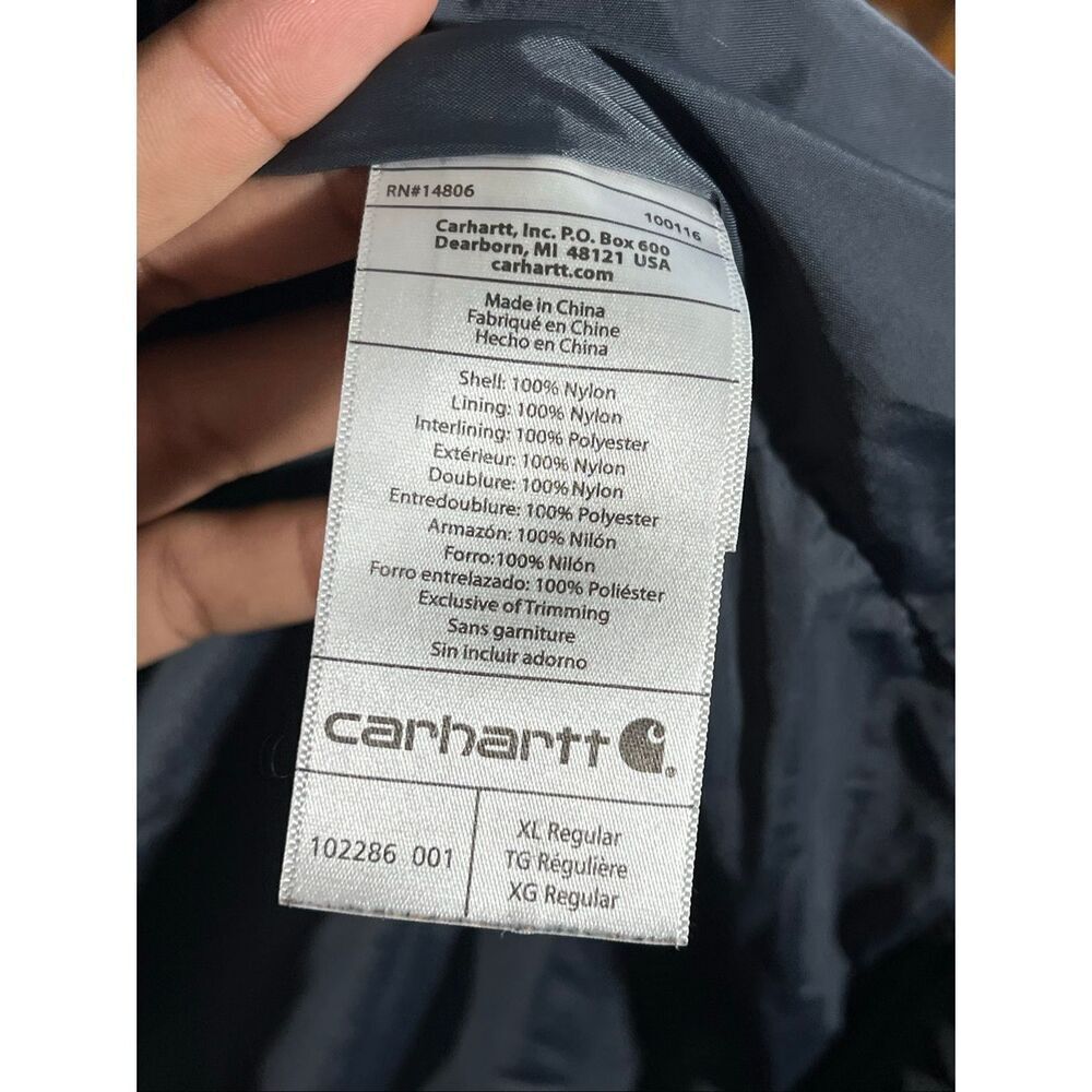Carhartt Men's Gilliam Lightweight Water Resistant Insulated Vest - Picture 5 of 7